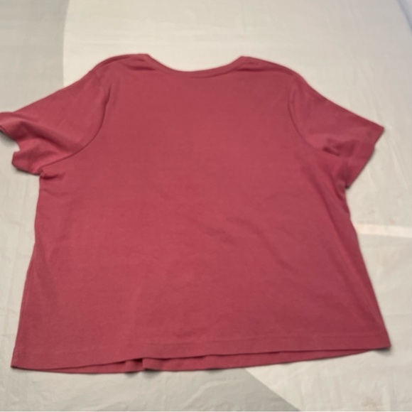 🌸  Vintage Sears Tradition Woman’s Pink T-Shirt - Size 1X (18W) 🌷 - Picture 7 of 10